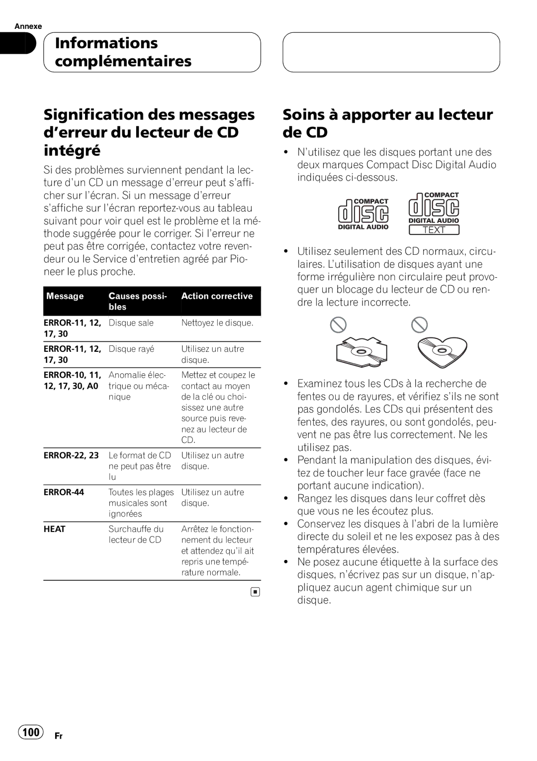 Playtex DEH-P560MP operation manual 