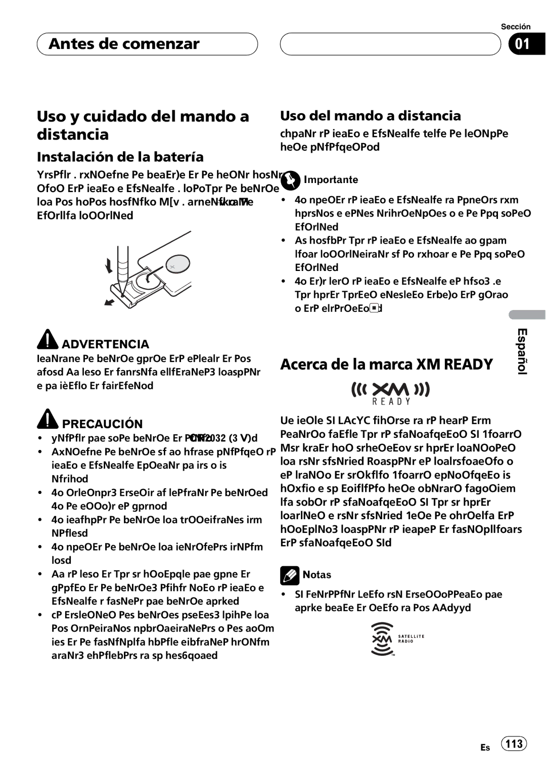 Playtex DEH-P560MP operation manual + % 