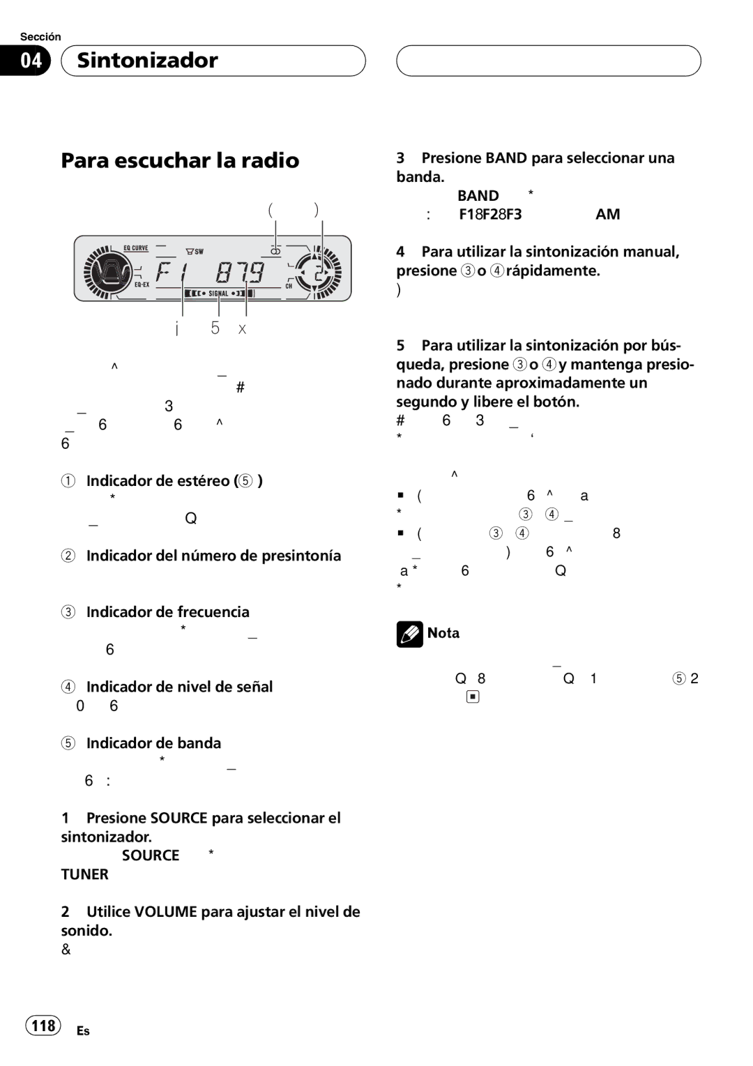 Playtex DEH-P560MP operation manual 