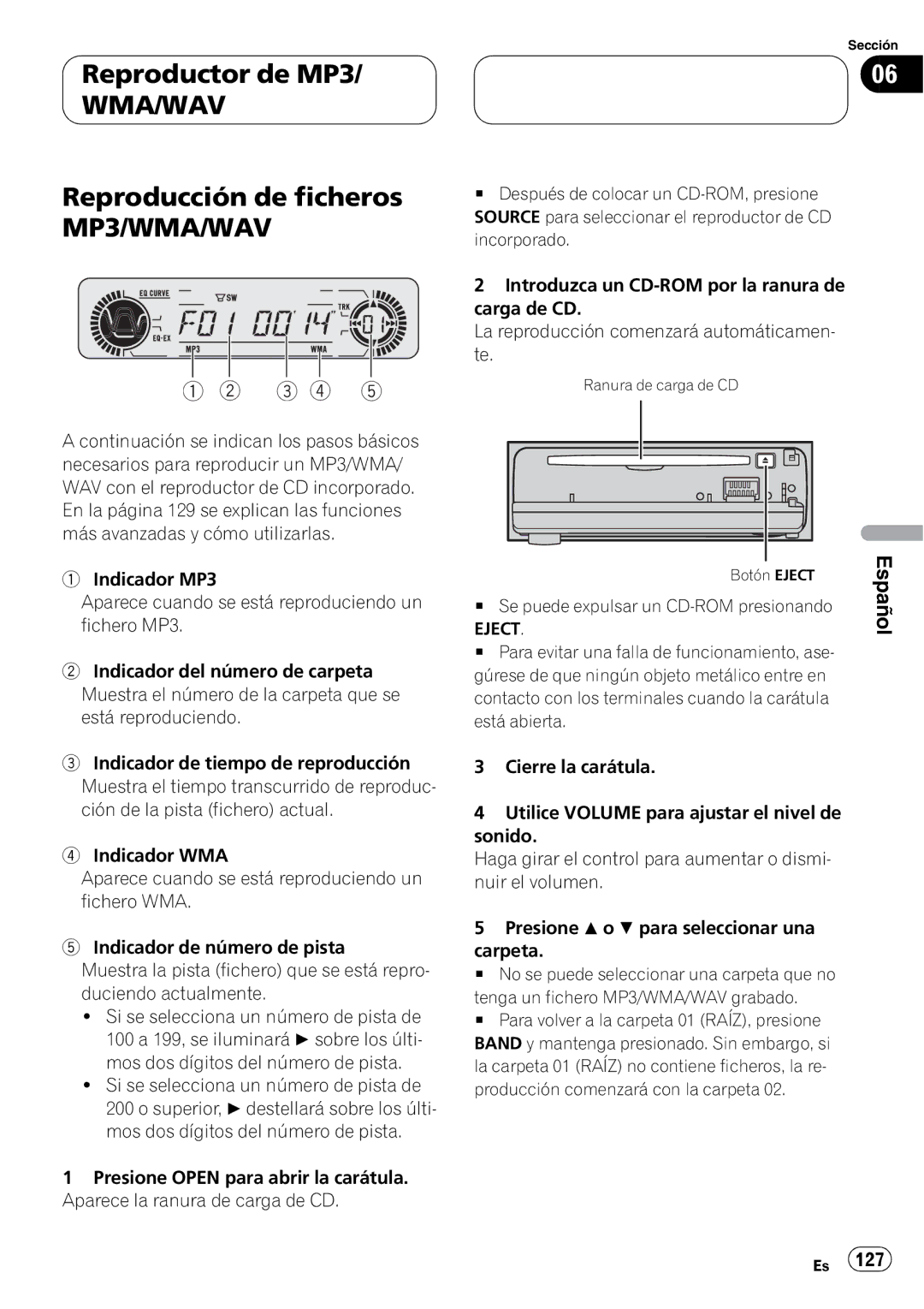 Playtex DEH-P560MP operation manual 3 4 