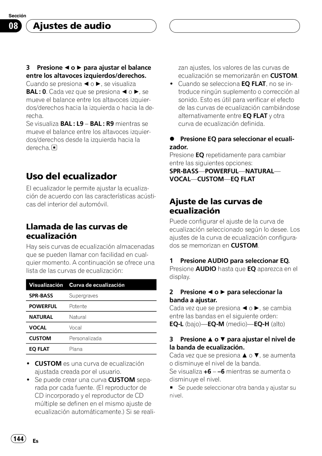 Playtex DEH-P560MP operation manual + + 