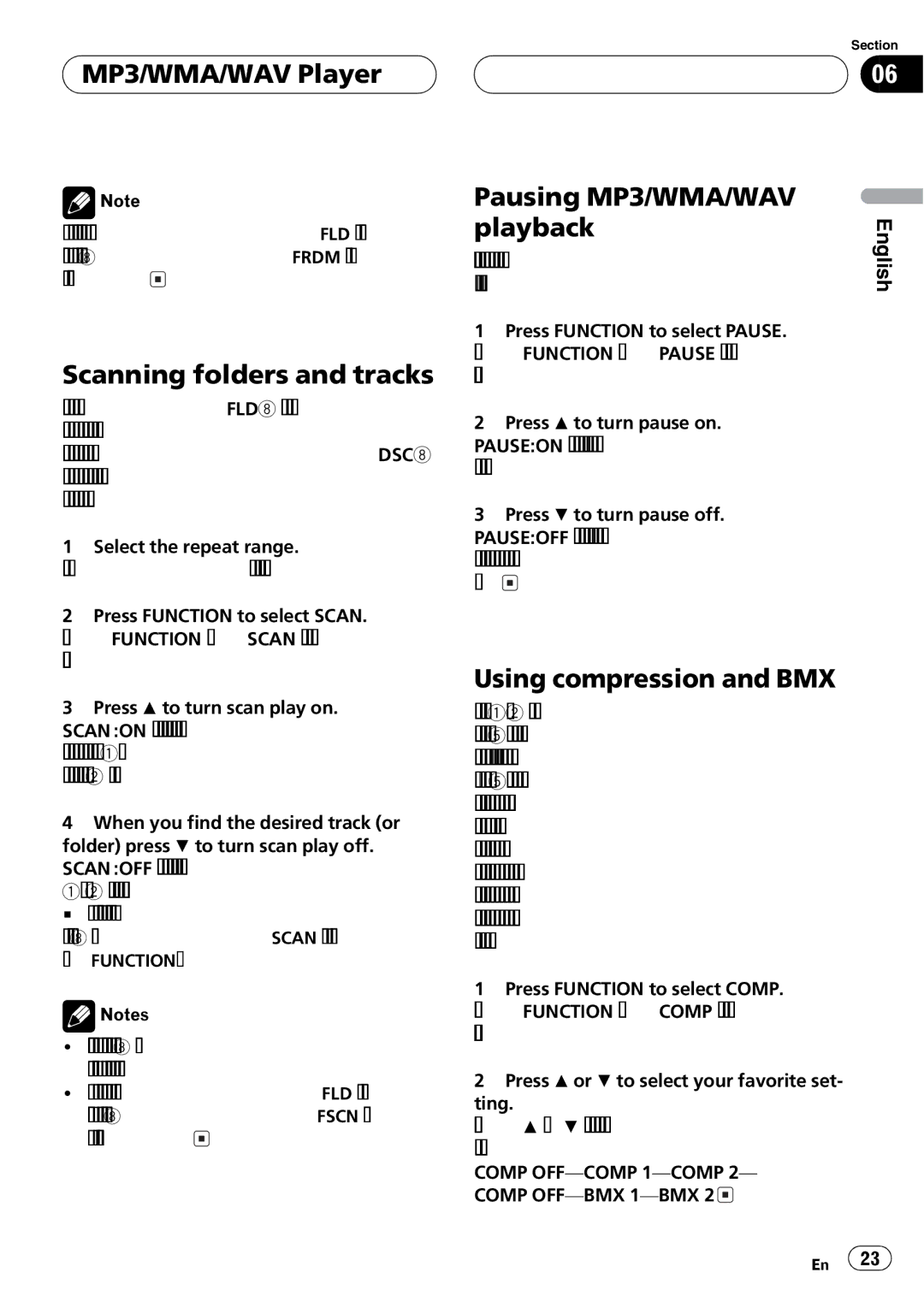 Playtex DEH-P560MP operation manual 