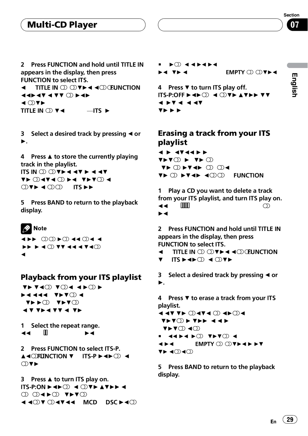 Playtex DEH-P560MP operation manual 