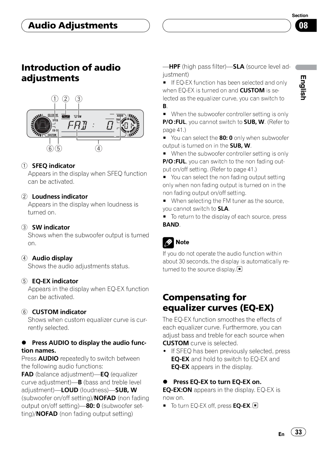 Playtex DEH-P560MP operation manual 