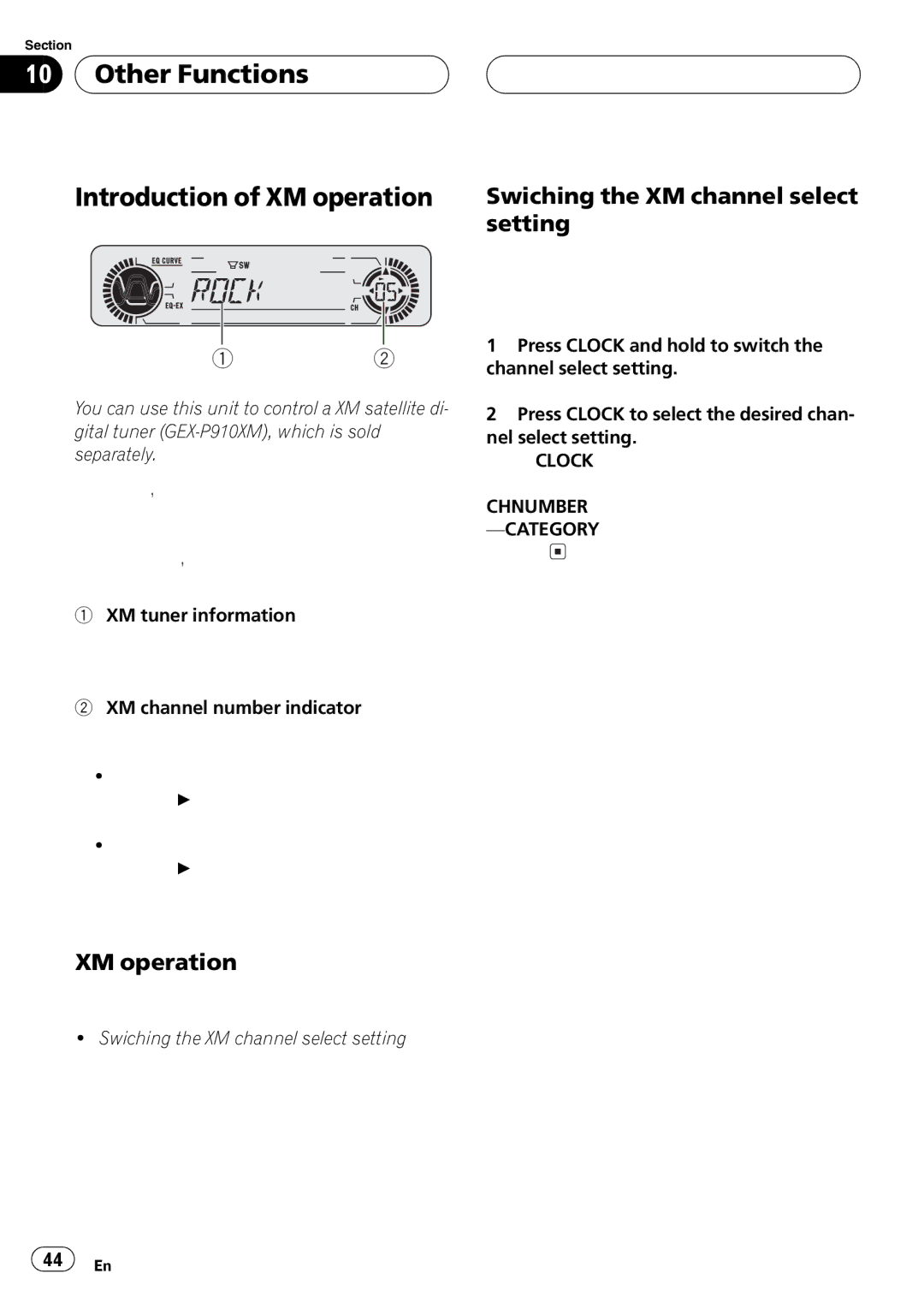 Playtex DEH-P560MP operation manual 