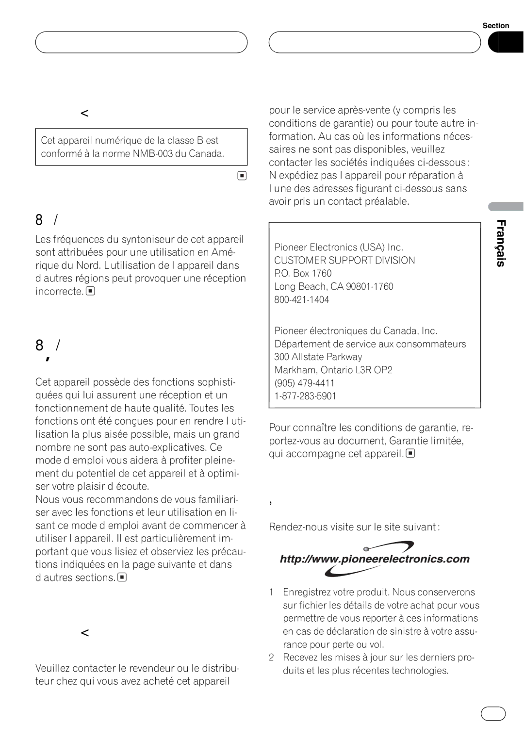 Playtex DEH-P560MP operation manual 