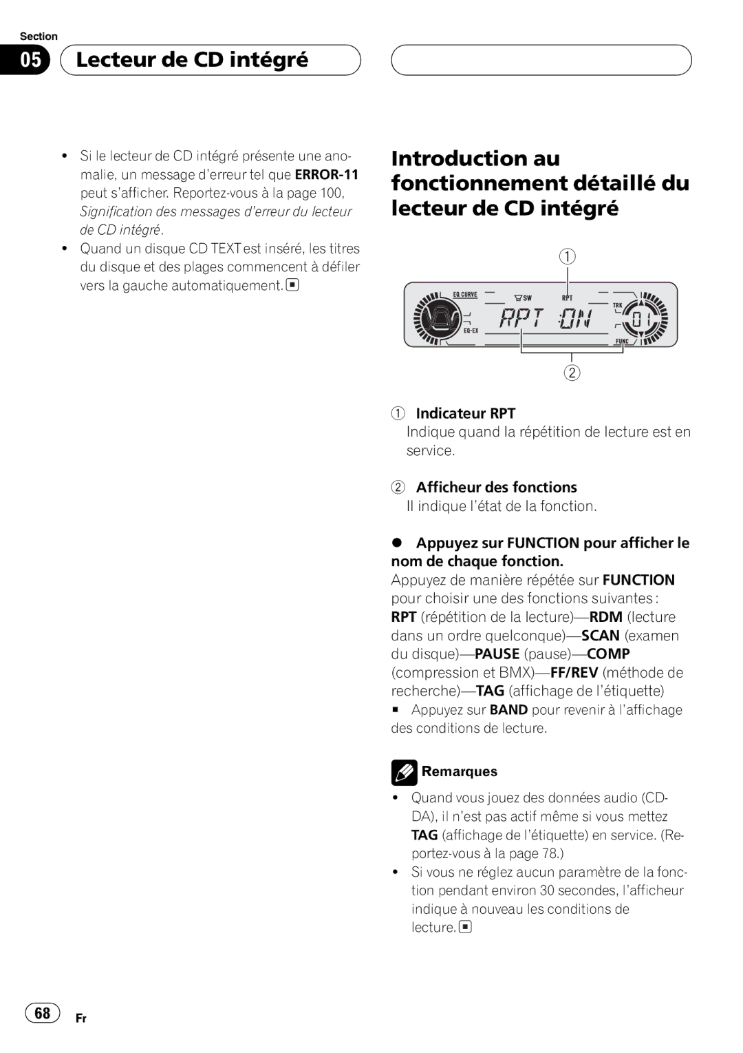 Playtex DEH-P560MP operation manual 