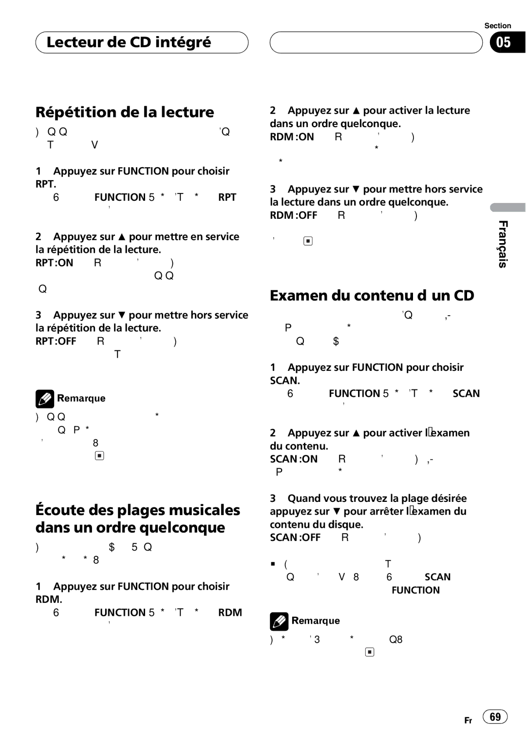 Playtex DEH-P560MP operation manual 