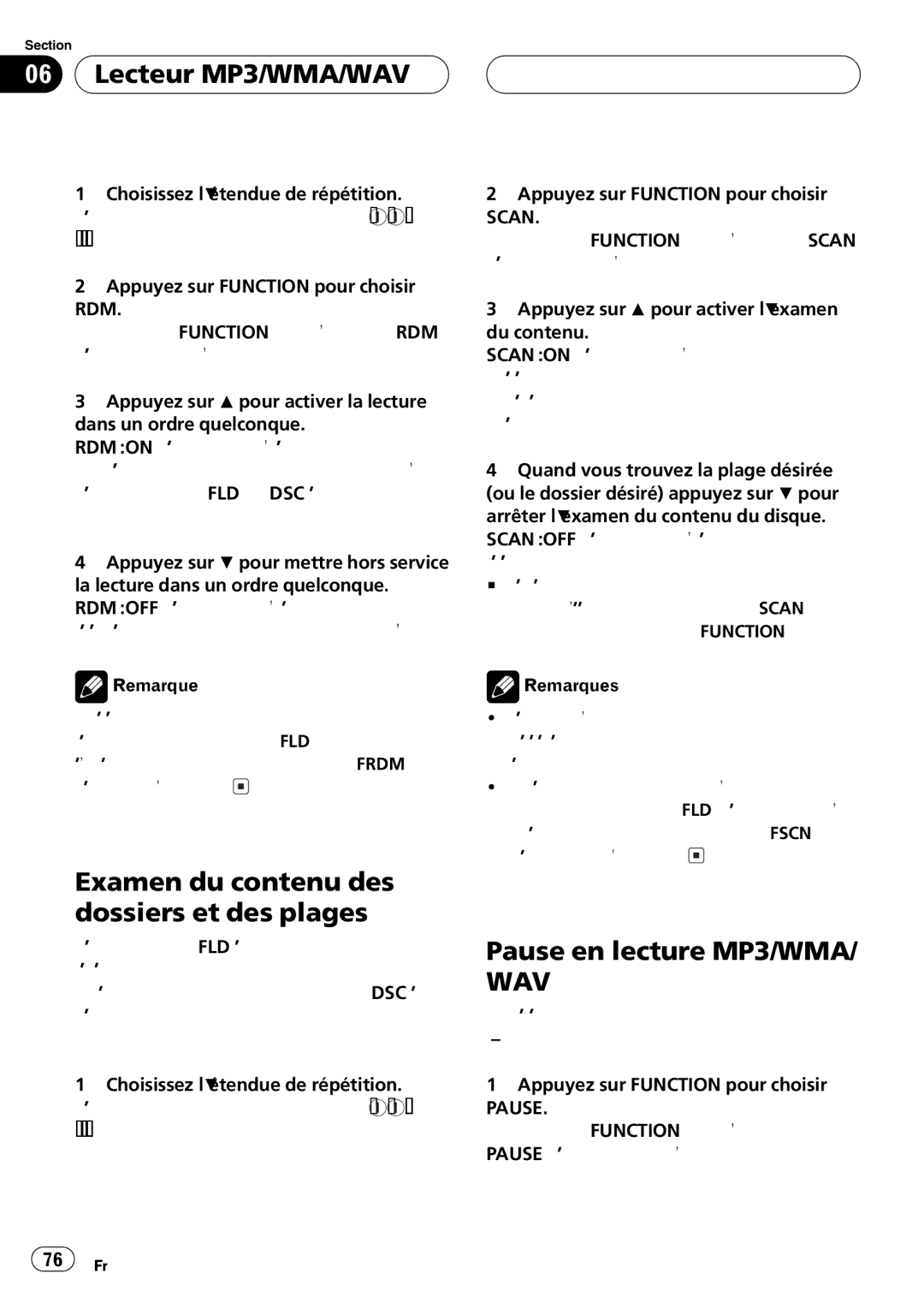 Playtex DEH-P560MP operation manual 