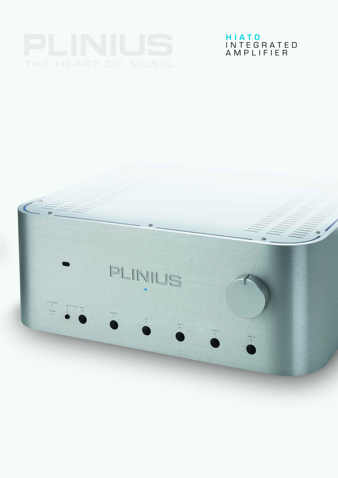 Plinius Audio Hiato manual Heart of Music 