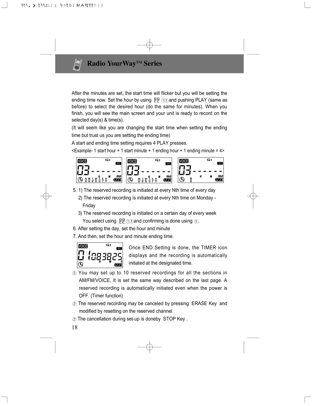 PoGo Products PRY900M2 user manual Radio YourWayTM Series 