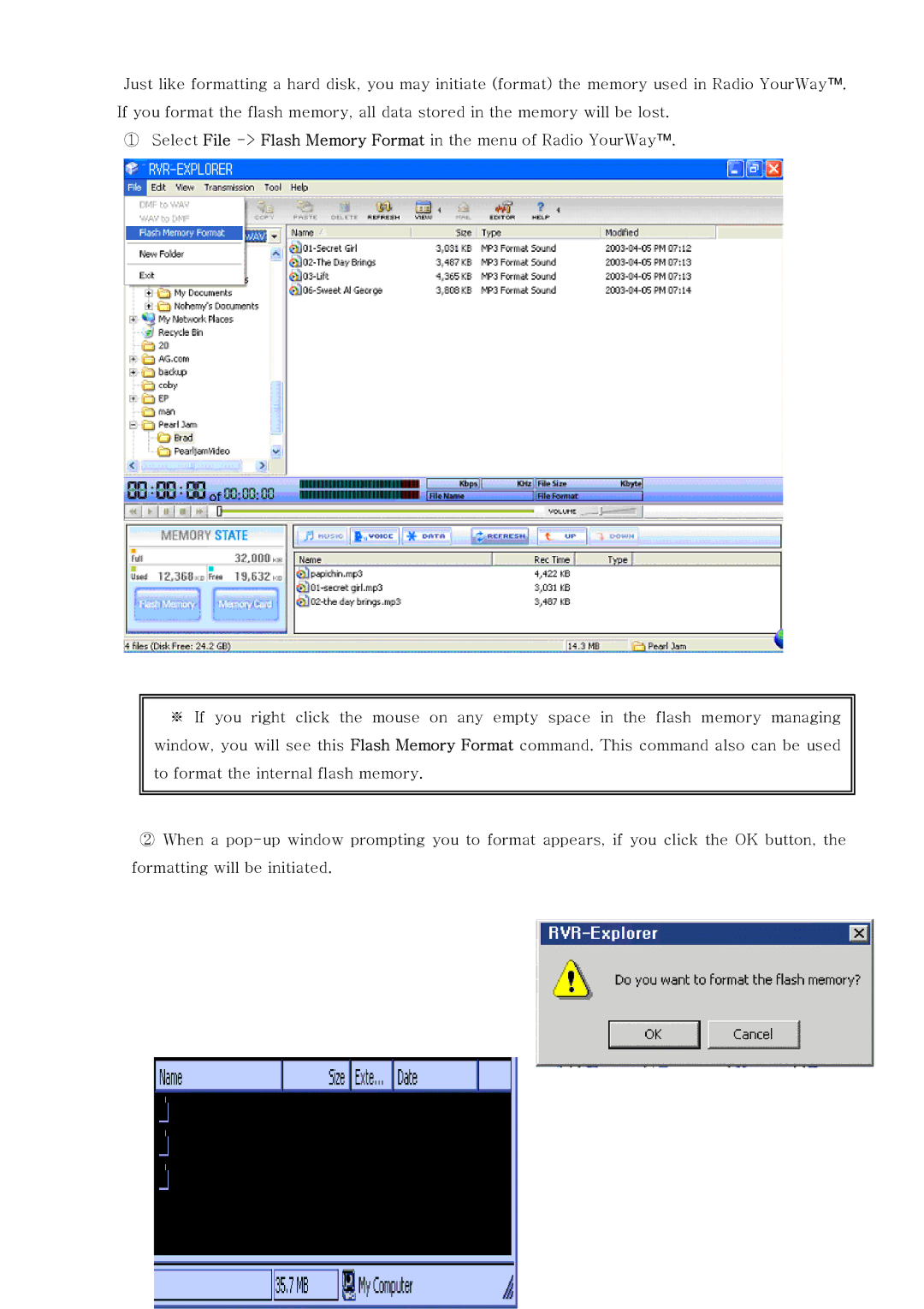 PoGo Products Radio YourWay user manual 