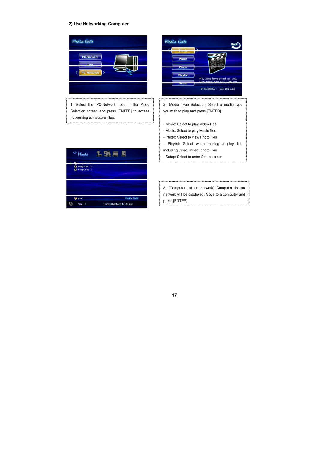 PoGo Products T1 manual Use Networking Computer 