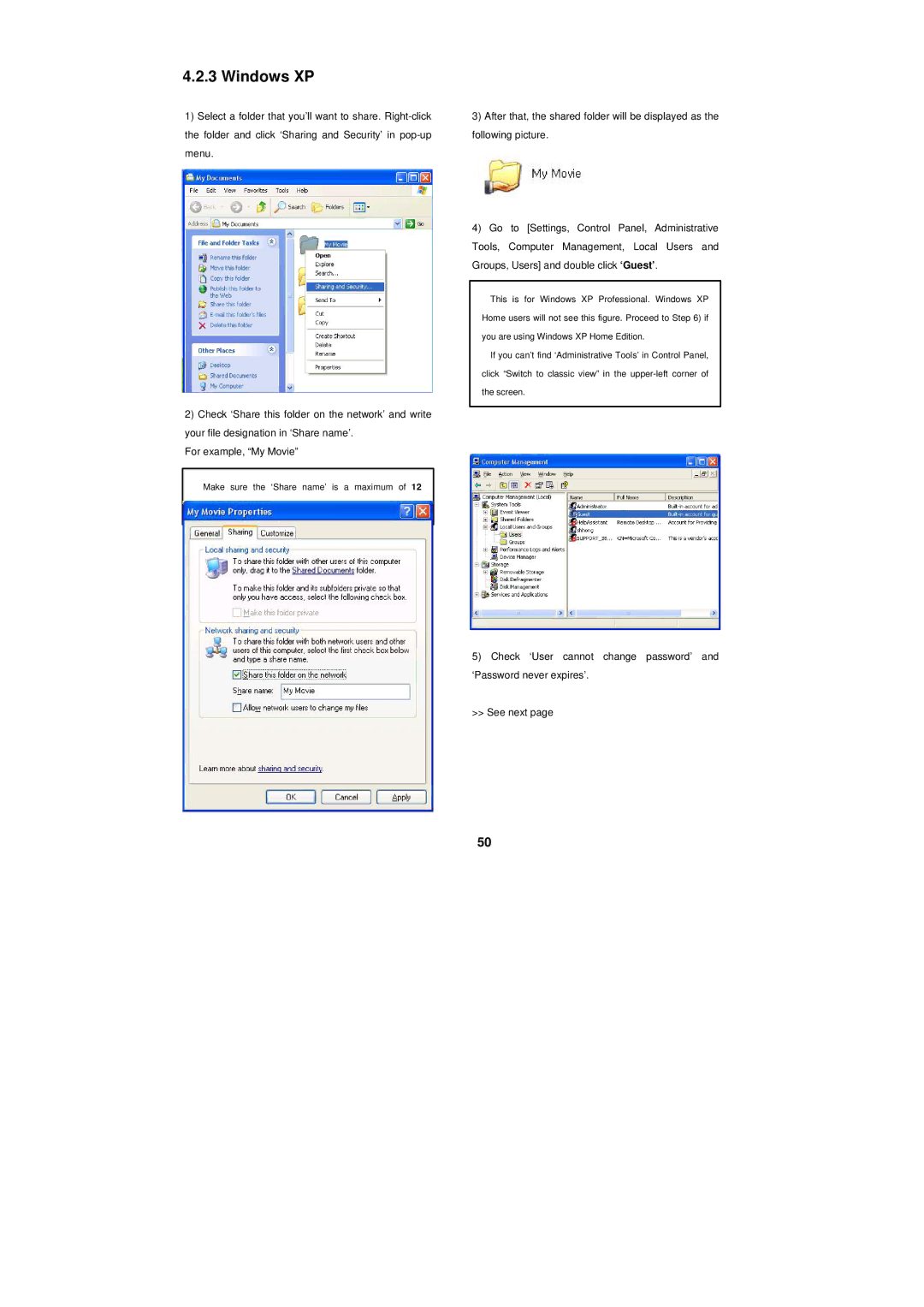 PoGo Products T1 manual Windows XP 