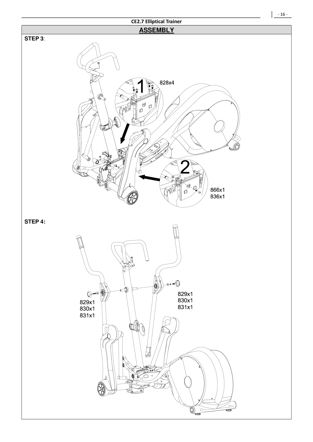 Polar CE2.7 user manual Step 