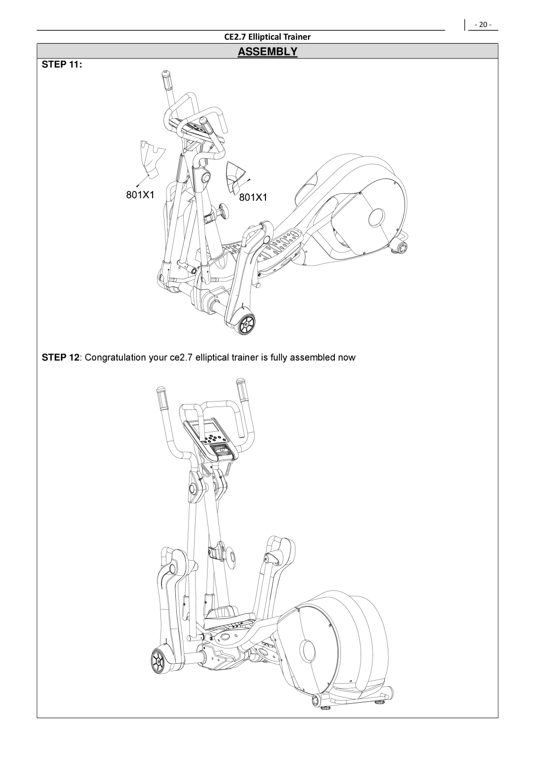 Polar CE2.7 user manual ‐ 20 ‐ 