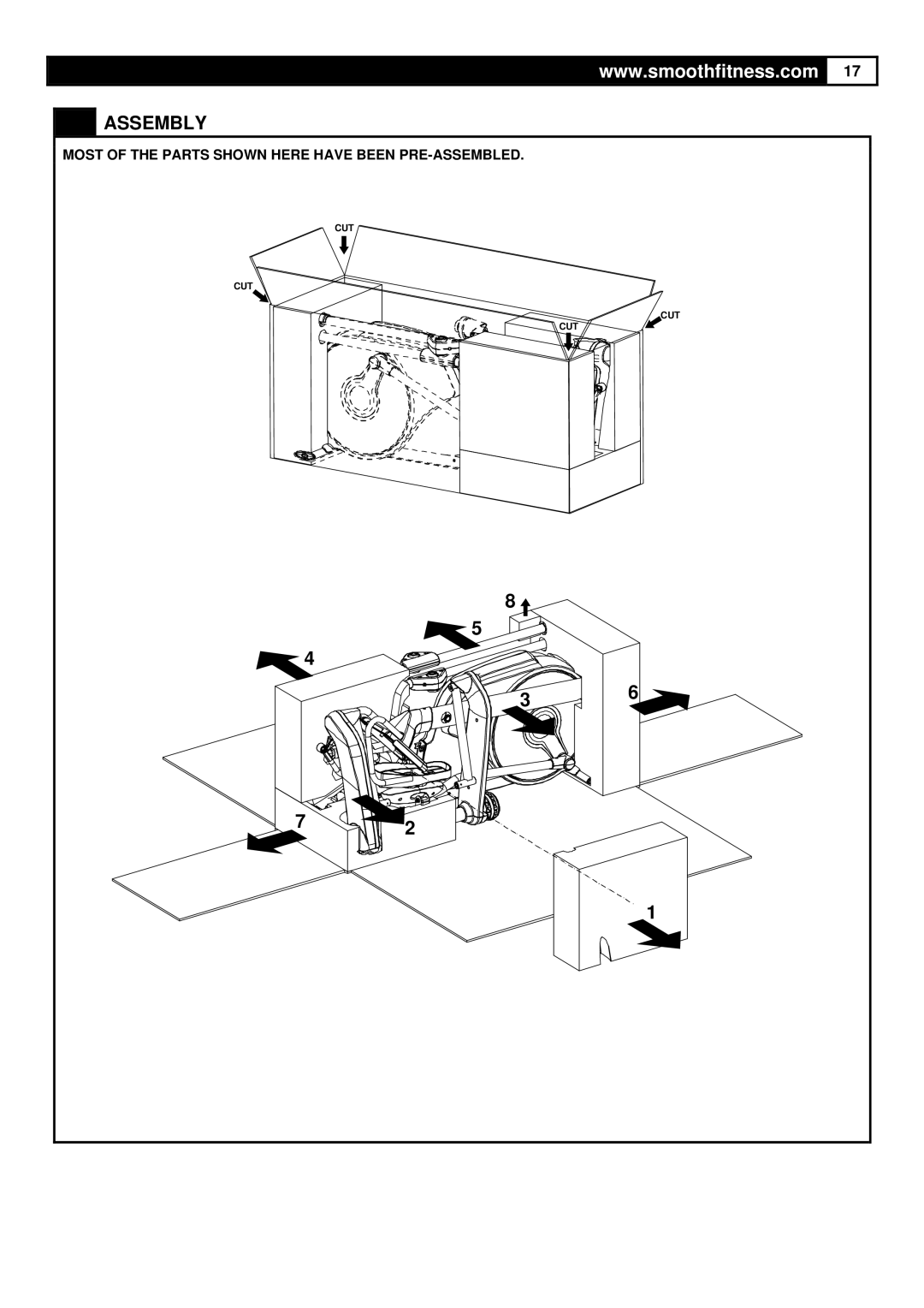 Polar DMT X1 user manual Assembly 