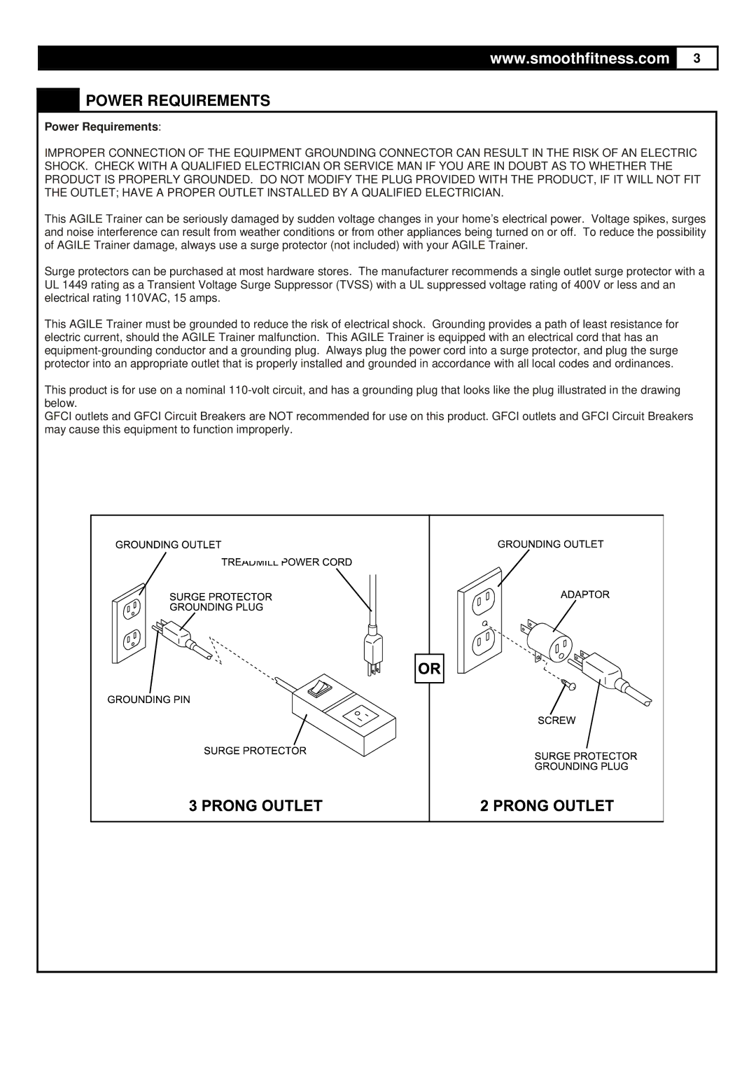 Polar DMT X1 user manual Power Requirements 