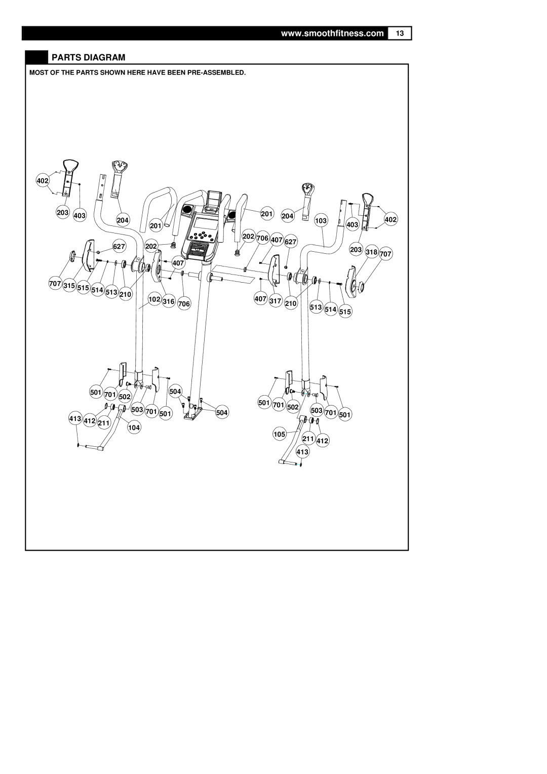 Polar DMT X2 user manual 504 503 701 413 412 104 105 211 