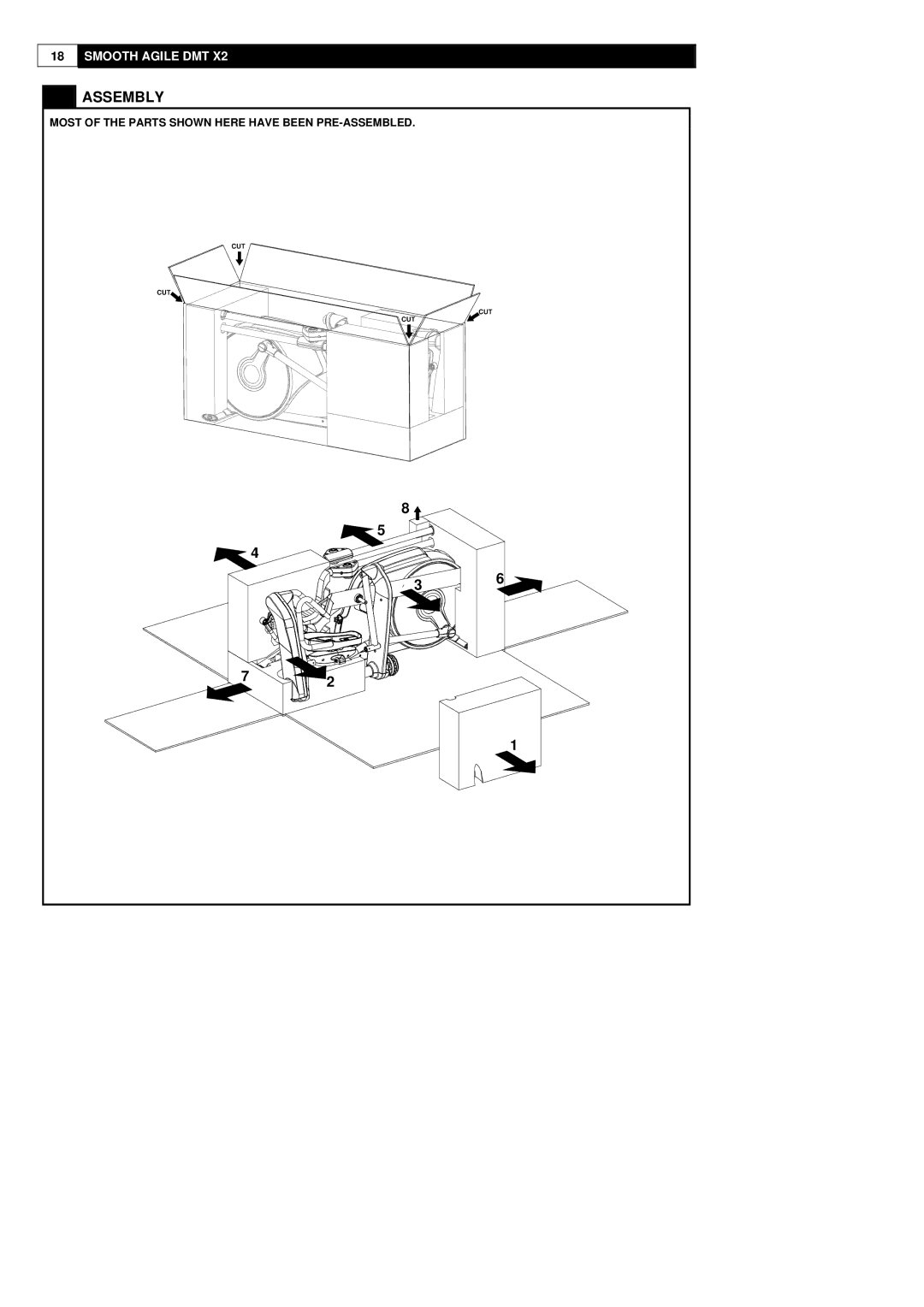 Polar DMT X2 user manual Assembly 