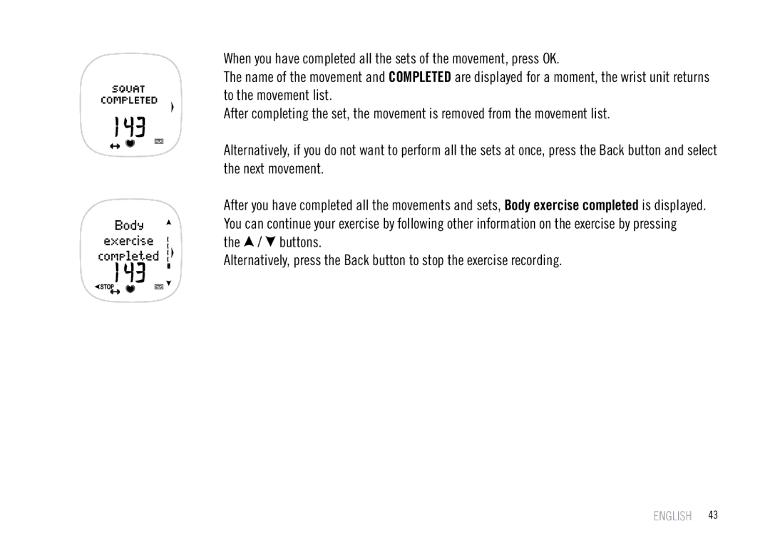 Polar F55 user manual English 