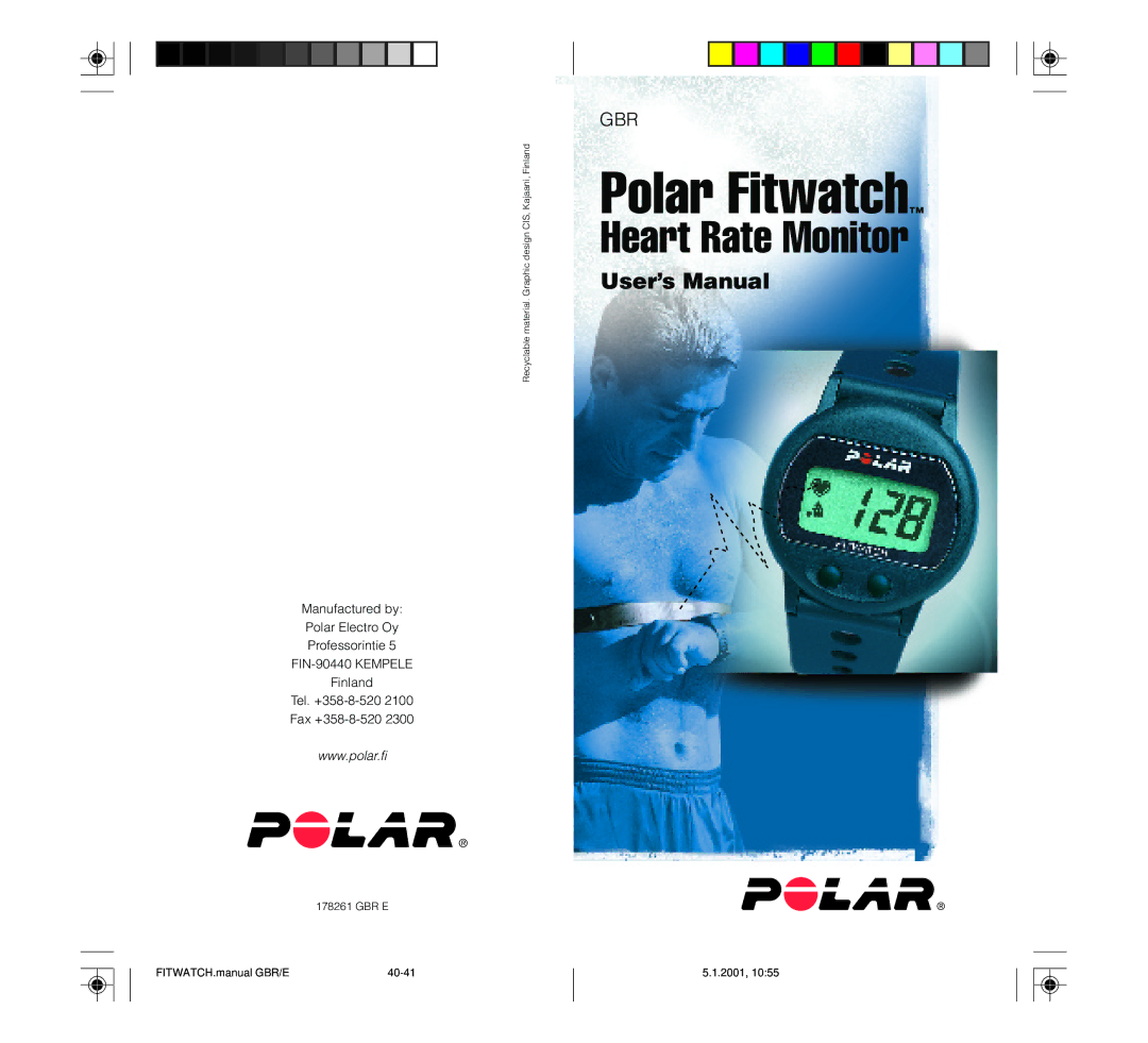 Polar technical specifications FIN-90440 Kempele 