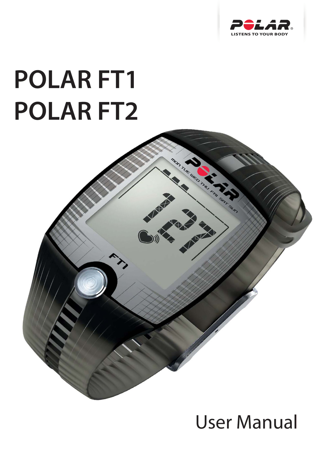 Polar FT1BLK user manual Polar FT1 Polar FT2 