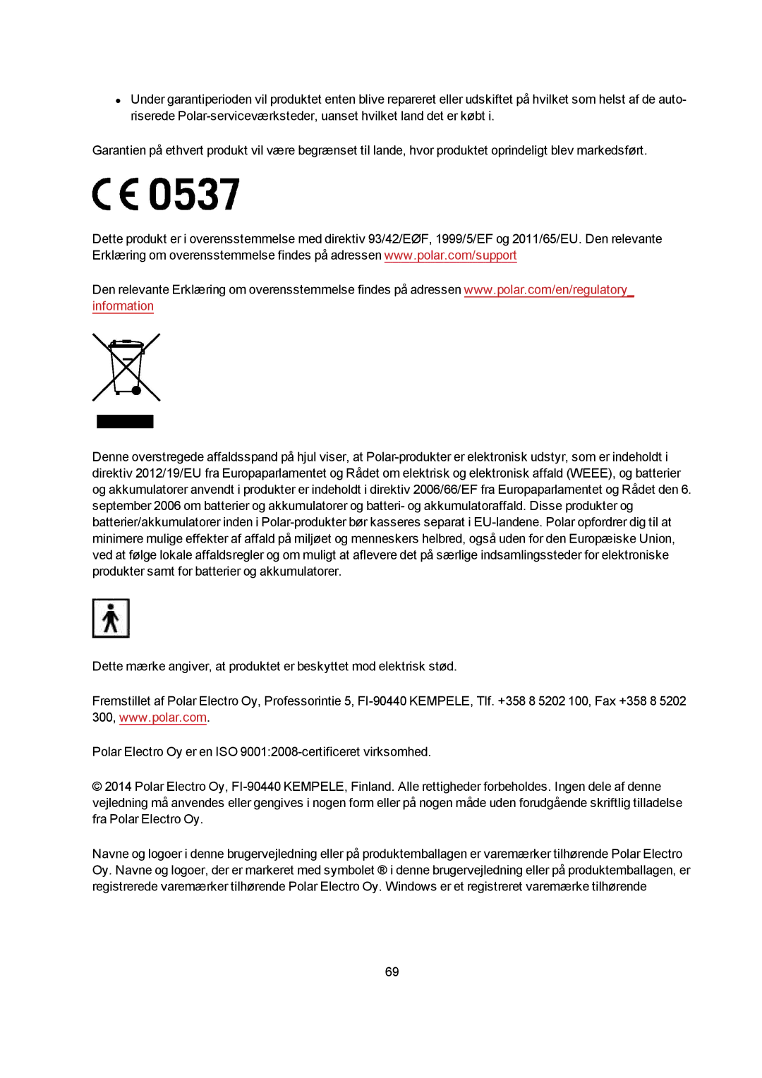 Polar M400 manual 