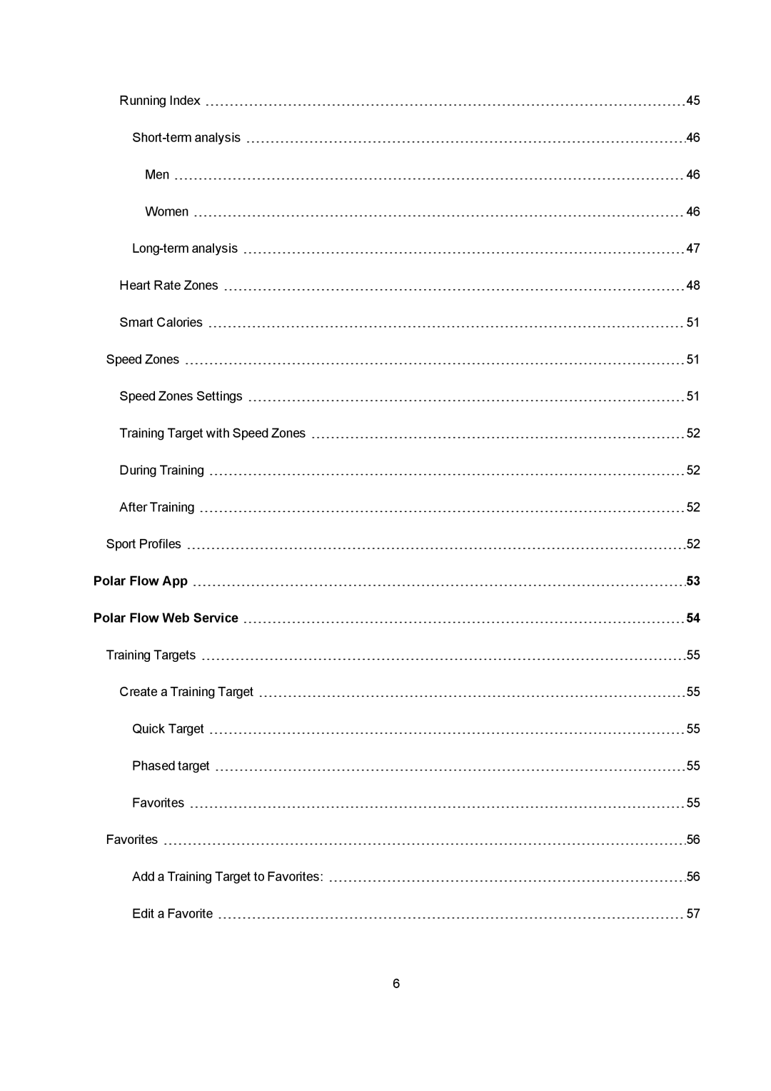 Polar M400 user manual Polar Flow App Polar Flow Web Service 