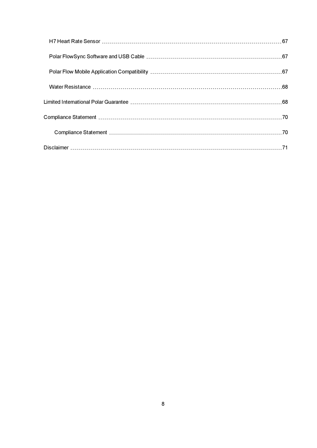 Polar M400 user manual 