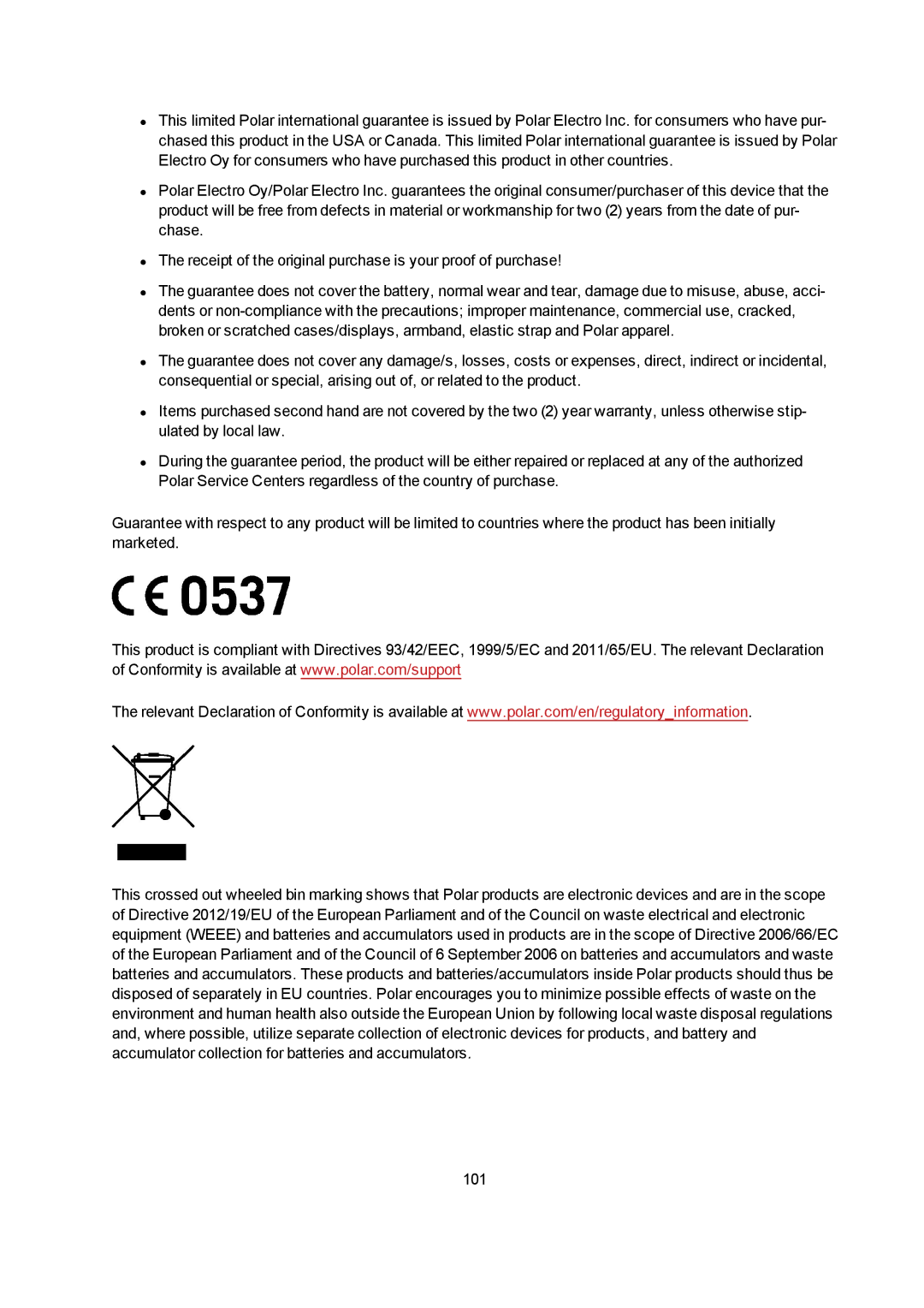 Polar V800 manual 