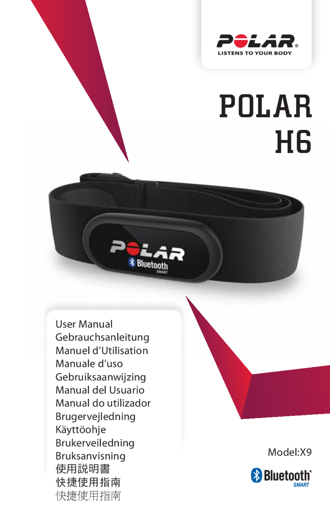 Polar X9 user manual Polar 