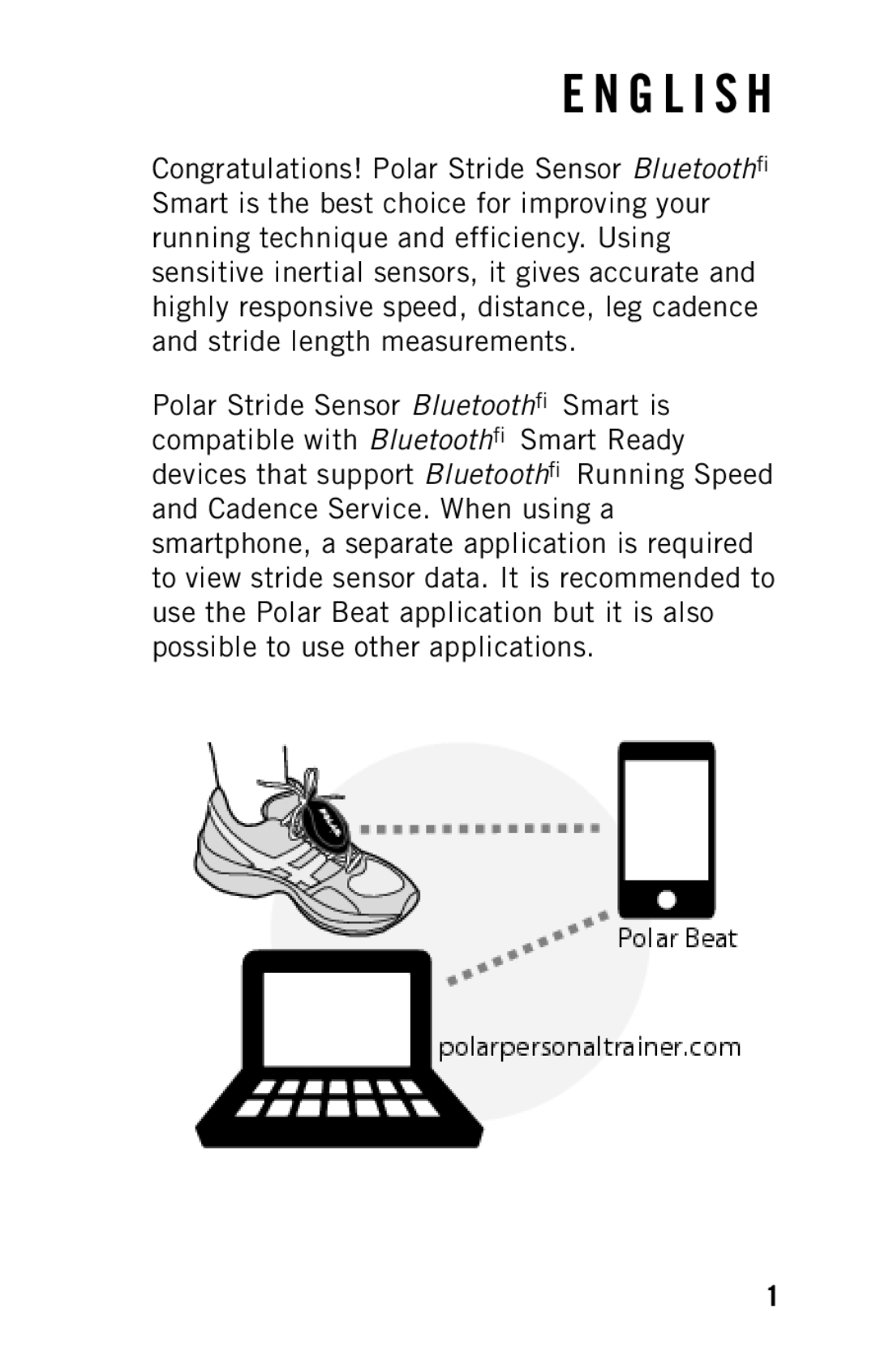 Polar Y8 user manual G L I S H 