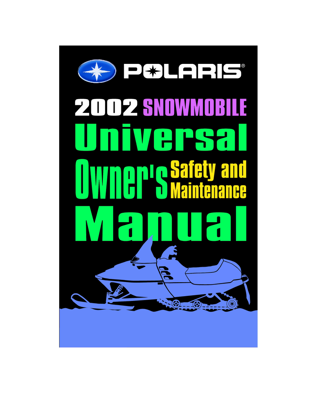 Polaris 2002 manual 