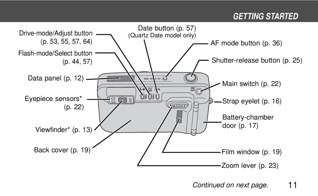 Polaroid 160, 140 instruction manual Getting Started 