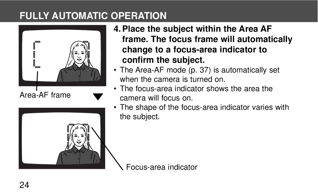 Polaroid 140, 160 instruction manual Fully Automatic Operation 