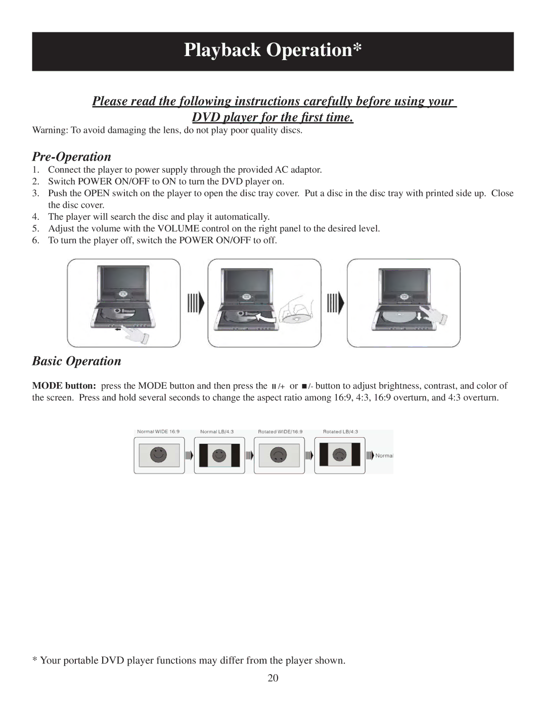 Polaroid 20060915 user manual Playback Operation, Basic Operation 