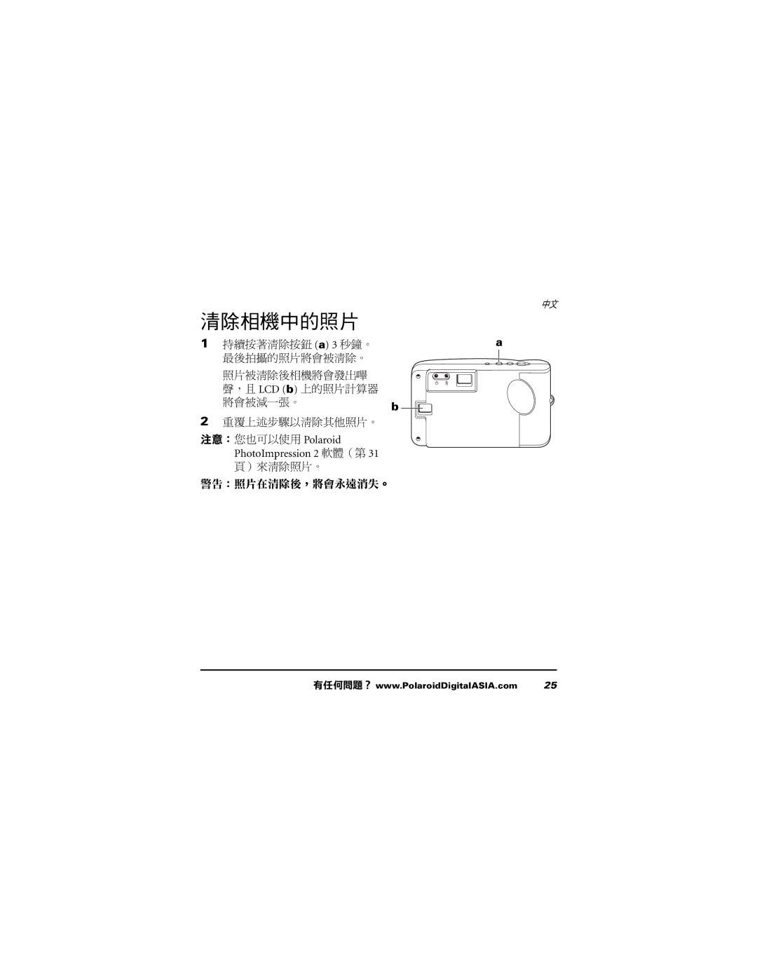 Polaroid 620 user manual 