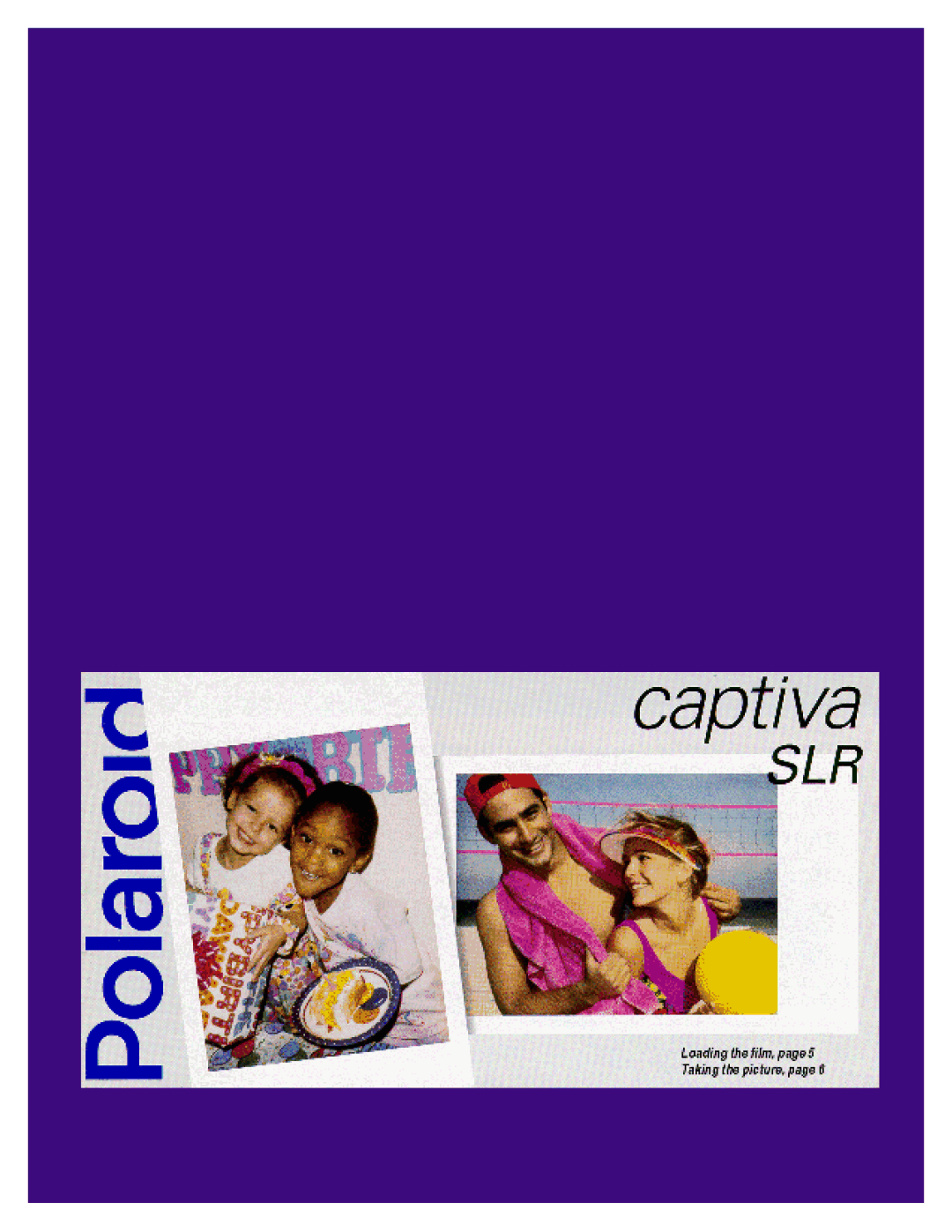 Polaroid captiva SLR manual 