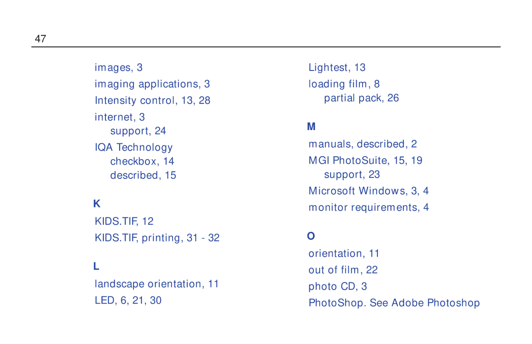 Polaroid ColorShot Printer manual Kids.Tif 