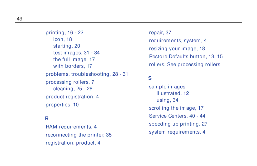 Polaroid ColorShot Printer manual 