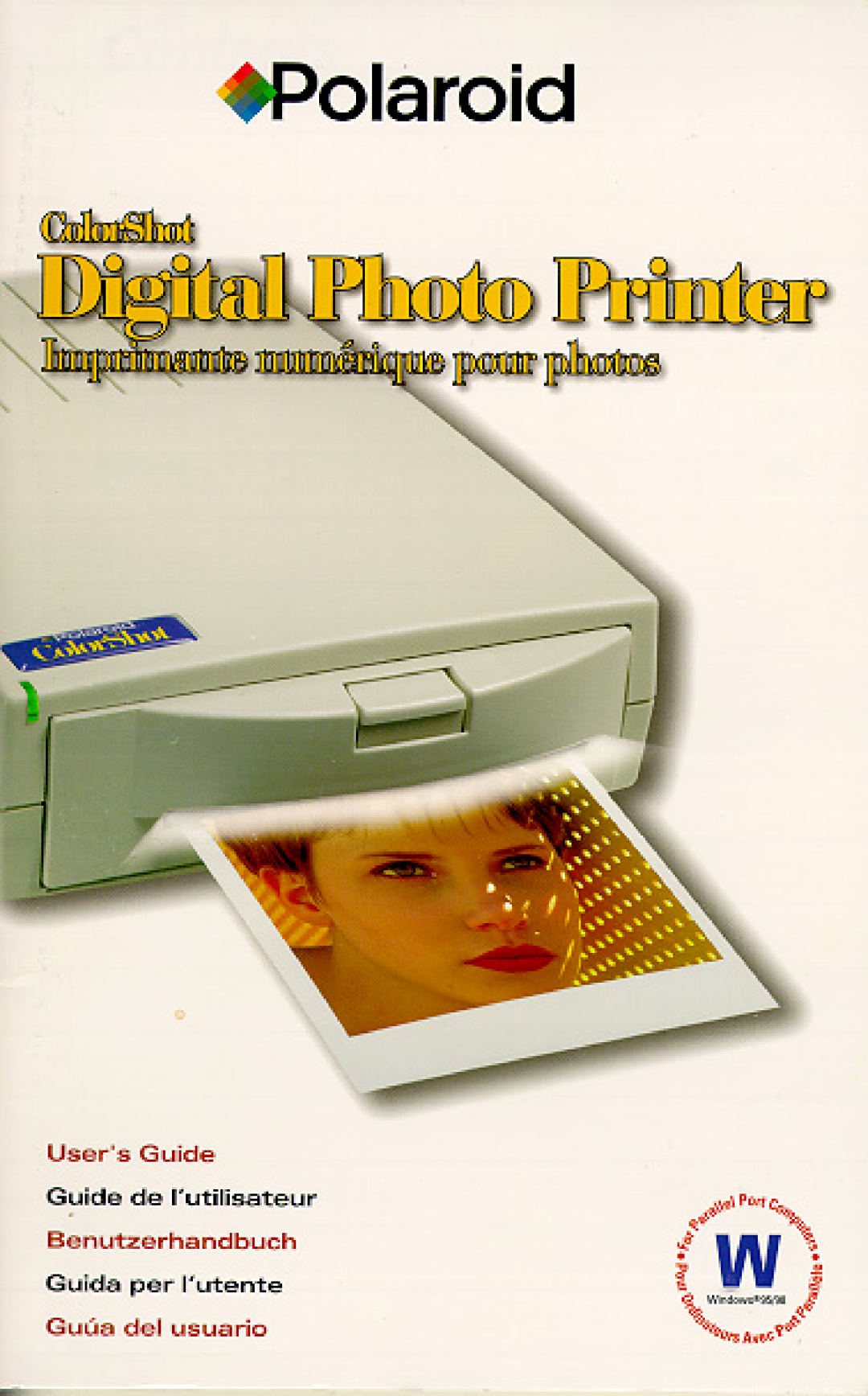 Polaroid DIGITAL PHOTO PRINTER manual 