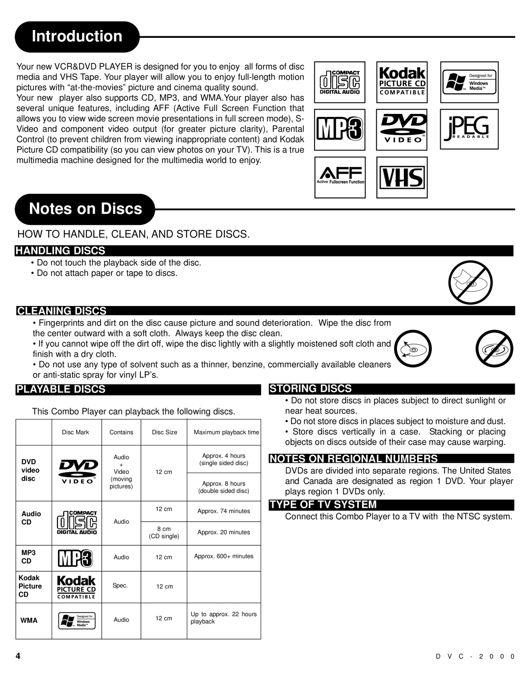 Polaroid DVC-2000 manual Introduction 