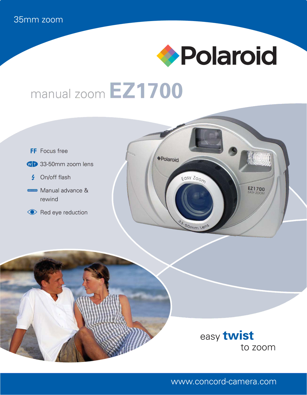 Polaroid EZ1700 manual 