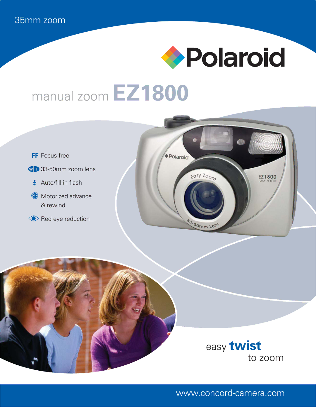 Polaroid EZ1800 manual 