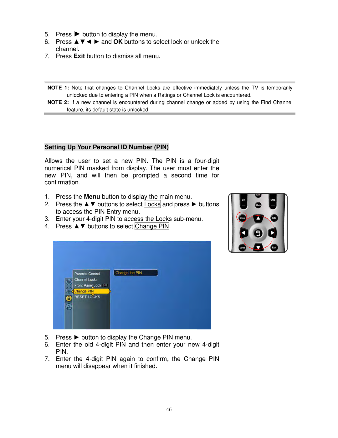 Polaroid FLM-3230TM, FLM-3730TM manual Setting Up Your Personal ID Number PIN 