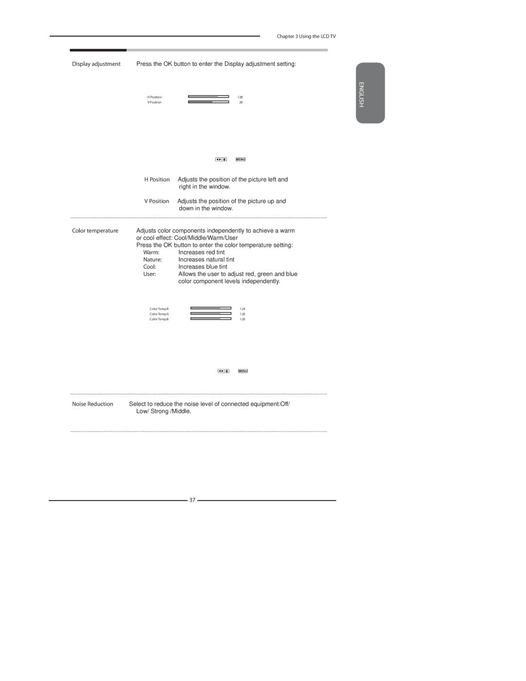 Polaroid FLU-2632D, FLU-3232I, FLU-3732D, FLU-4232D, FLU-3232D, FLU-2632I manual Position 128 