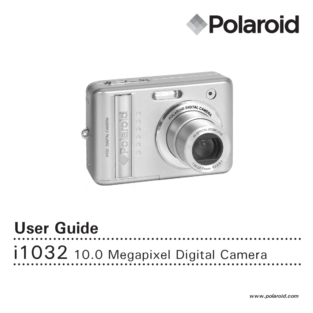 Polaroid i1032 manual User Guide 