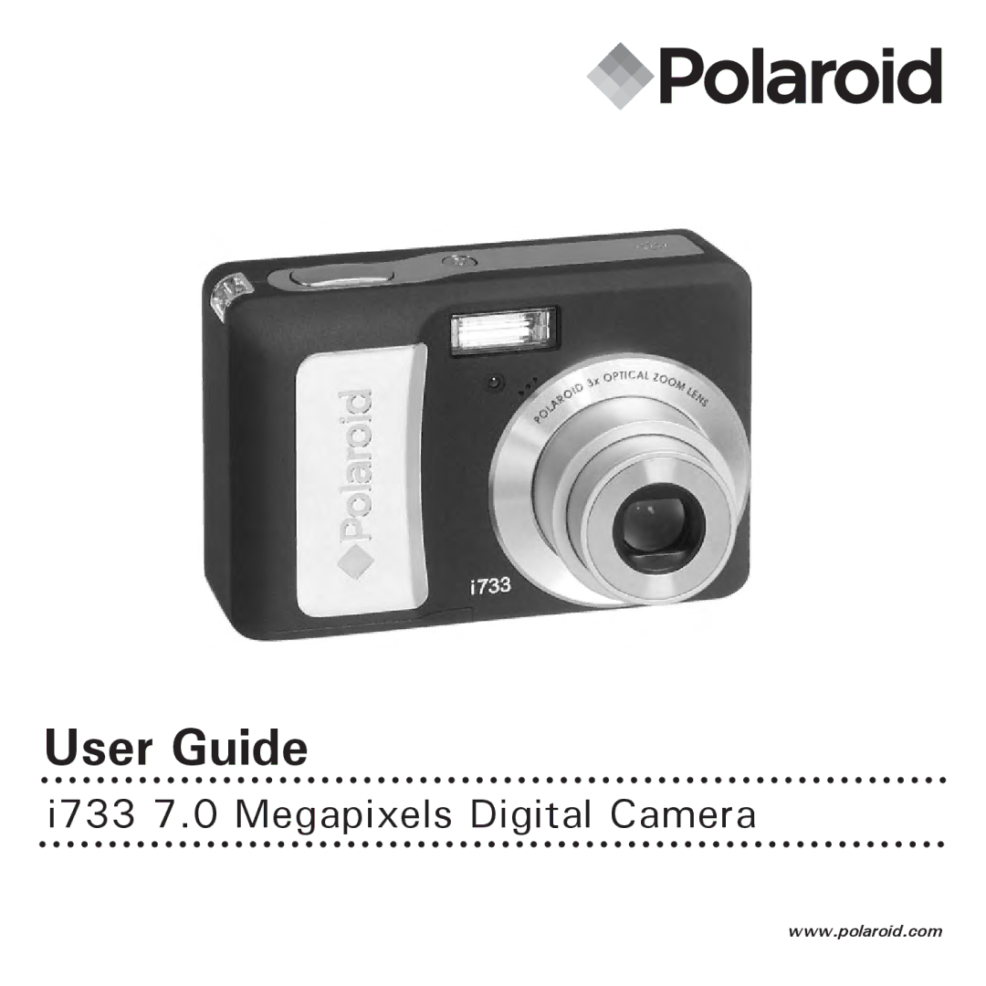 Polaroid i733 manual User Guide 