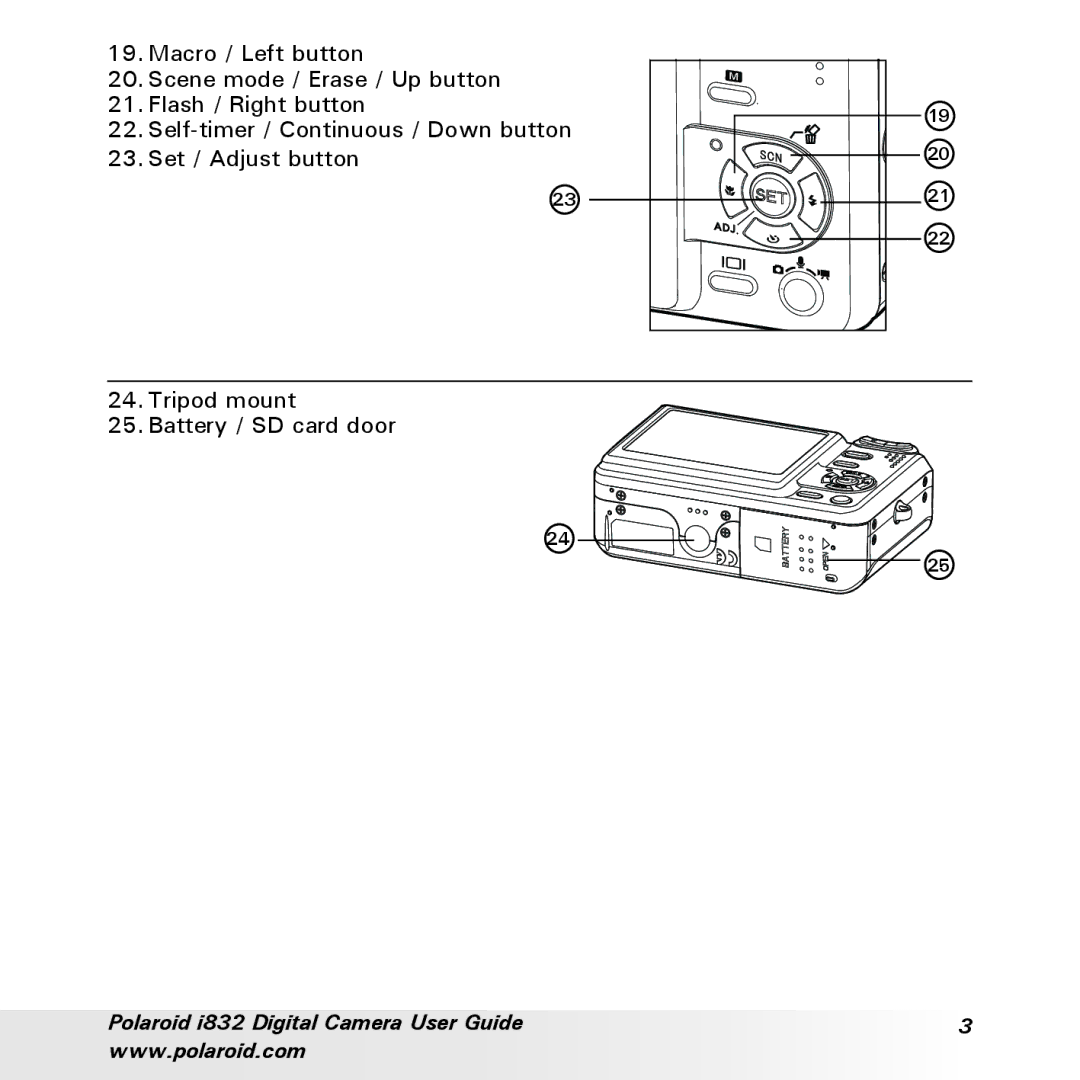 Polaroid i832 manual 